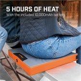 Thaw Verwarmd zitkussen met powerbank-Heated seat.