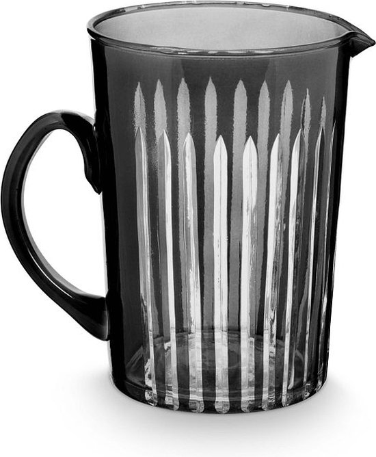 Lady Jeanne blauw gerecycled glazen karaf 4L | pib | Décoclico