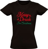 Merry Drunk I'm Christmas Dames T-Shirt | Kerst | Fout kerstshirt | Kerstmis | Foute Kersttrui | Shirt