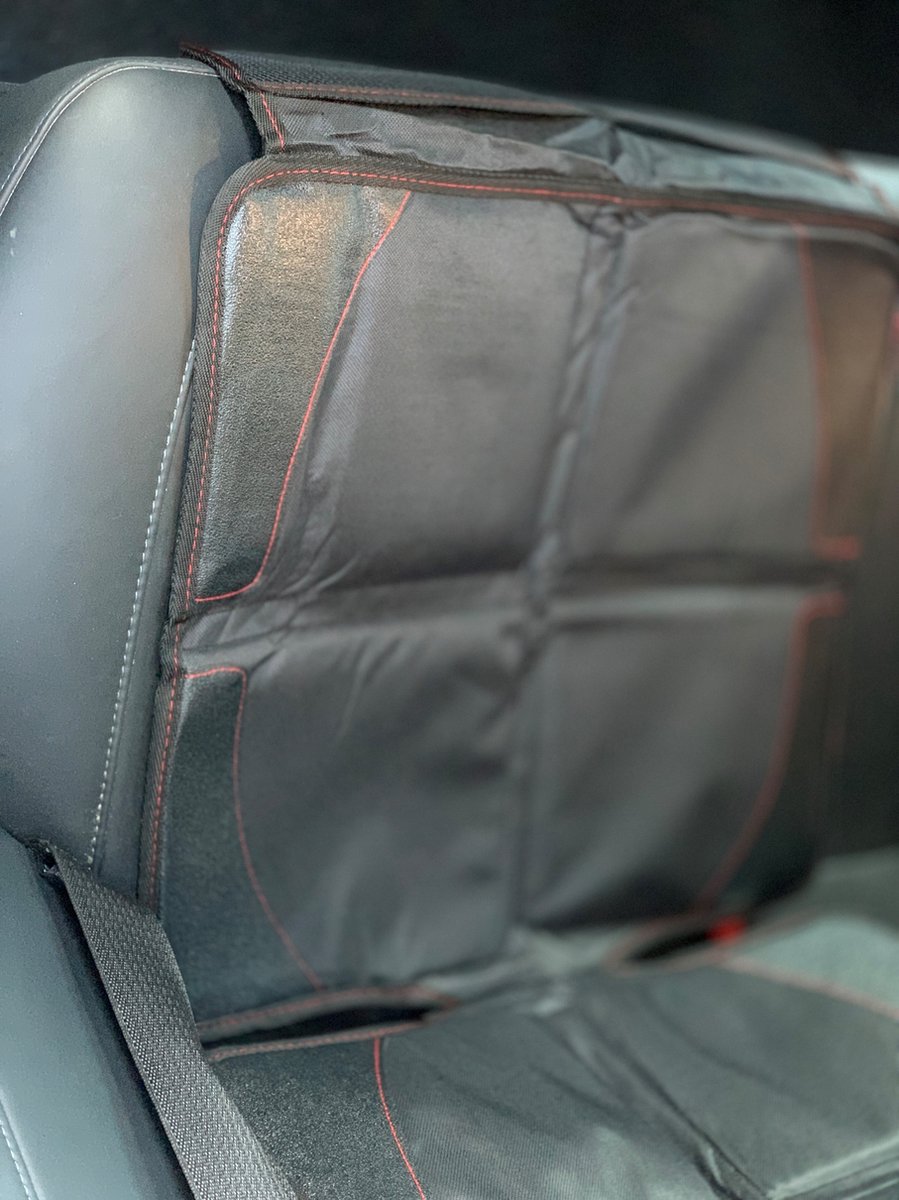 Autostoelbeschermer - isofix compatibel - isolatiekussen voor kinderzitjes - 29,6 x 27,7 x 11,3 cm – foto 2