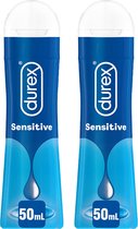 Durex - Play Pleasure - Gel - Sensitive - Glijmiddel - 2 x 50 ml