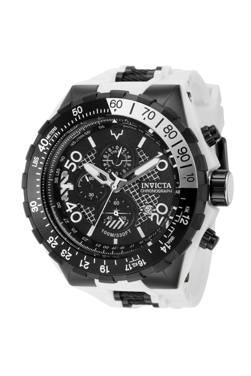 Invicta Aviator 40128 Quartz Herenhorloge - 54mm