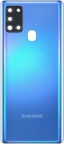 Batterij Cover Samsung Galaxy A21s Originele Samsung Back Cover Blauw