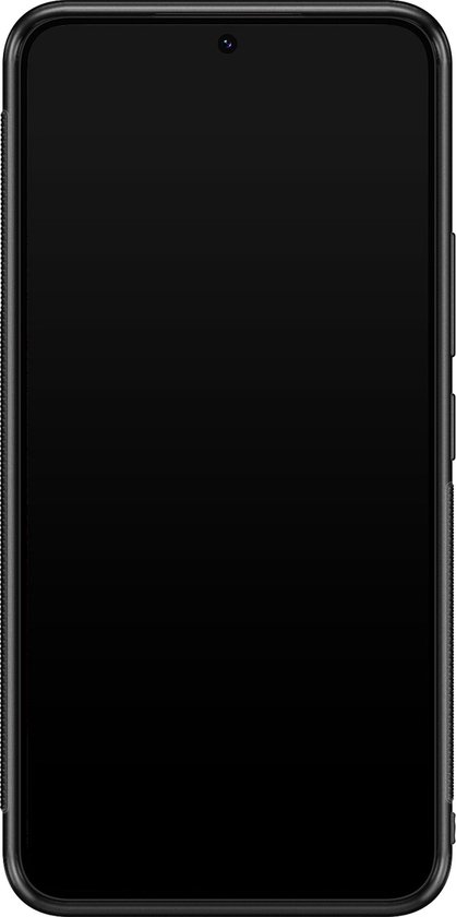 Coque Samsung Galaxy S22 Plus en verre - Rayures coeur - Zwart - Coque rigide Zwart - Coque arrière pour téléphone - Rayé - Casimoda