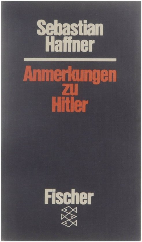 Anmerkungen zu Hitler - cover