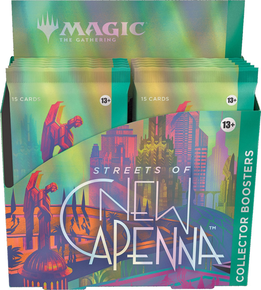 Wizards Of The Coast Magic The Gathering Streets Of New Capenna Collector Booster Box Ruilkaarten Engels Veelkleurig