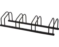 Fietsenrek 4 Fietsen - Fietsbeugel - Zwart - 100x32x26cm - Fietsenrek Tom - Goets