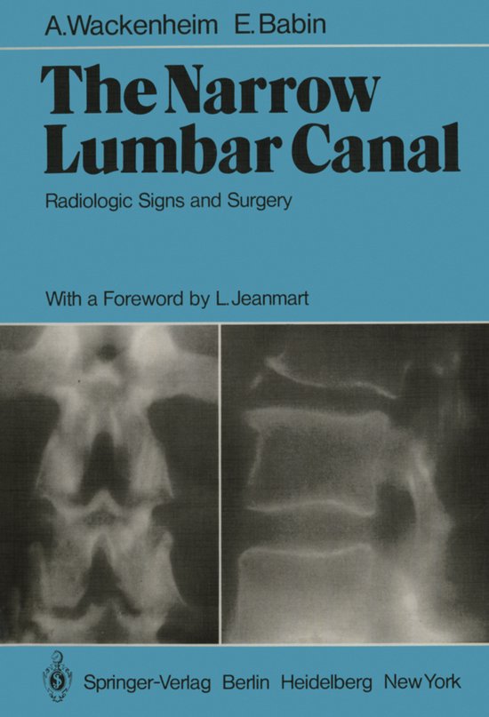 The Narrow Lumbar Canal - cover