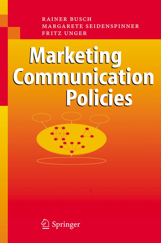 Marketing Communication Policies - cover