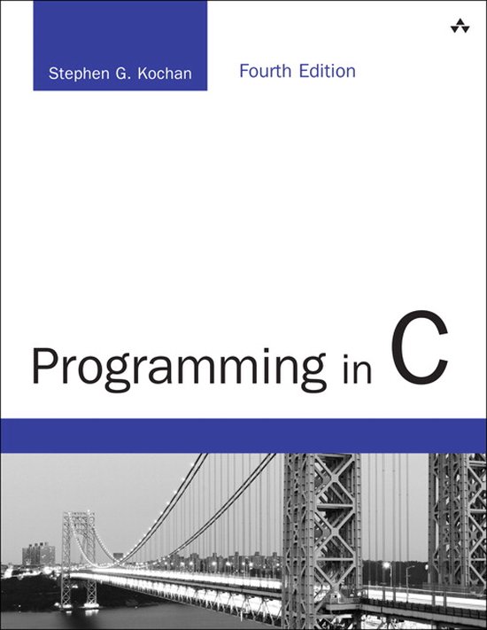 Programming In C 4th - cover
