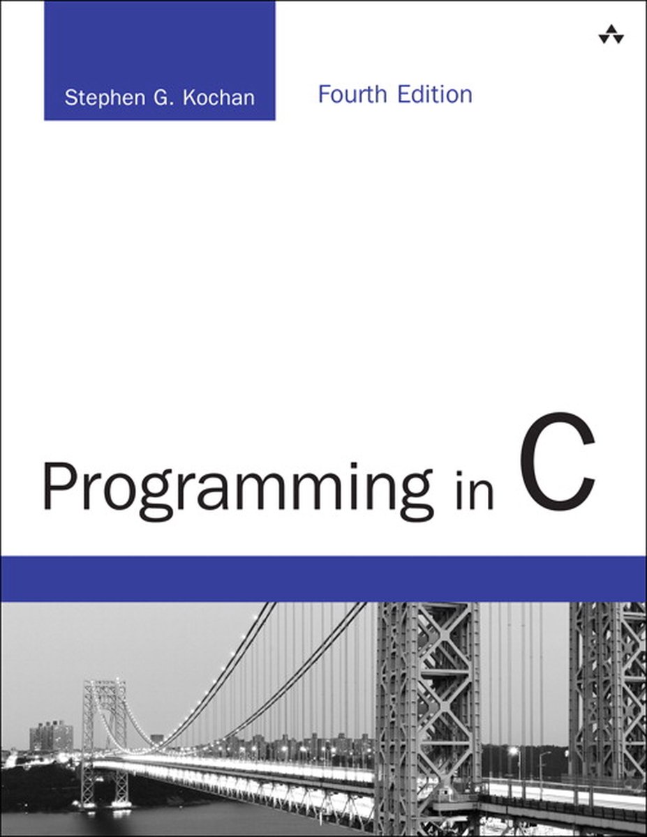 Omslag van Programming In C 4th