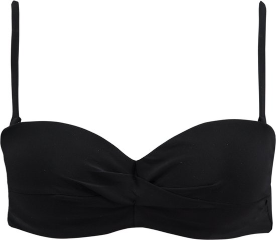 Barts Solid Bandeau Zwart Dames Bikinitopje - Maat 42 C/D