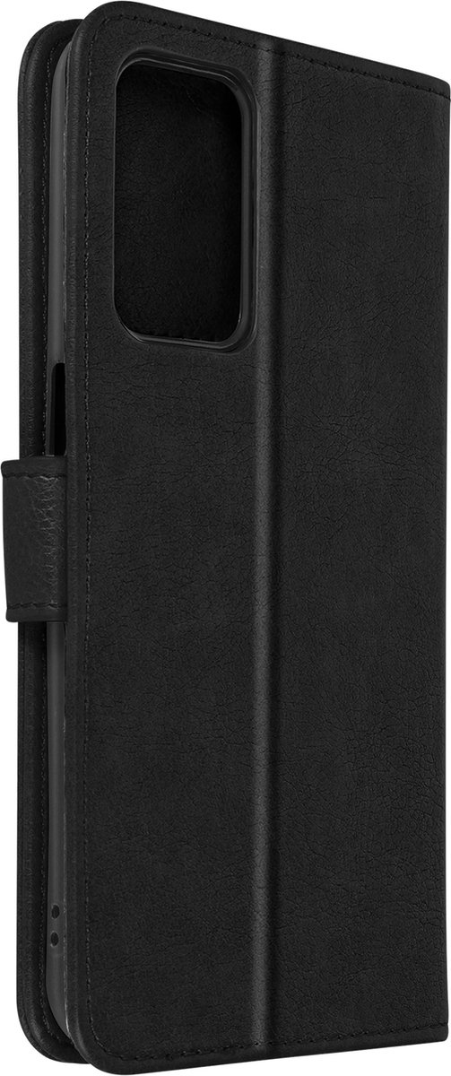 Geschikt voor Oppo A16/A16s/A54s Bookcover Video Support Functie zwart