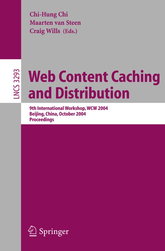 Web Content Caching and Distribution - cover