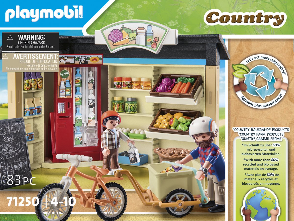 PLAYMOBIL Country 24-uurs boerderijwinkel - 71250 — afbeelding 7