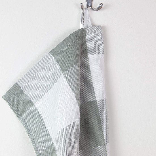Set De 5 Torchons De Cuisine ZOLLNER En Coton - 50x70 Cm - Gris