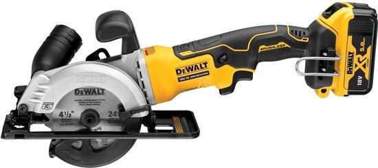 Cirkelzaag - DeWALT DCS571P2 Accu Cirkelzaag 18V 5.0Ah XR Li-ion