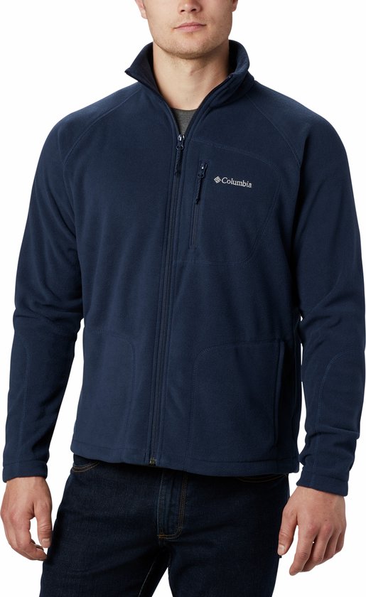 Columbia Fast Trek™ II Full Zip Fleece Trui - Fleecetrui met volledige ritssluiting - Fleece Jas Heren - Blauw - Maat S