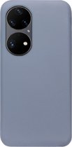 ADEL Premium Siliconen Back Cover Softcase Hoesje Geschikt voor Huawei P50 Pro - Lavendel