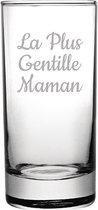 Longdrinkglas gegraveerd - 28,5cl - La Plus Gentille Maman