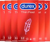 Bol.com Durex Condooms Thin Feel - 6x12 stuks aanbieding
