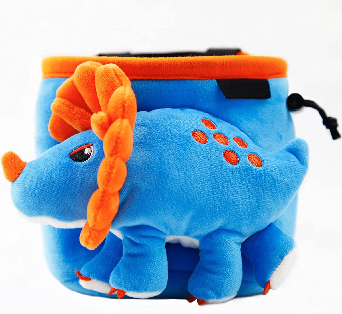 YY vertical chalkbag Triceratops - pofzak - magnesium - klimmen - gewichtheffen - turnen - dinosaurus