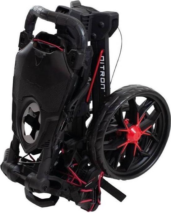 Bagboy Nitron Golftrolley - Zwart — afbeelding 3