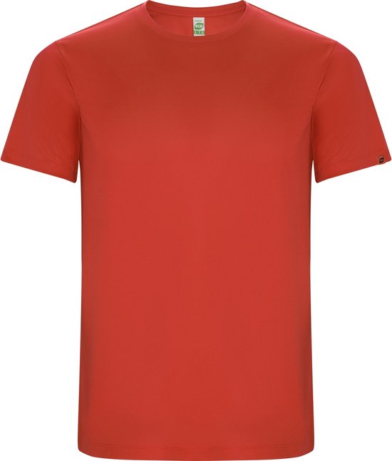 Chemise de sport ECO unisexe rouge manches courtes 'Imola' marque Roly taille 116/8