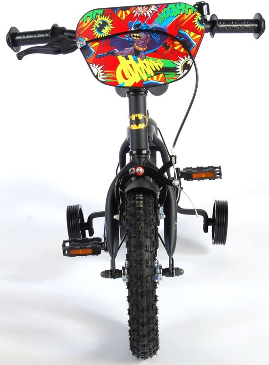 Batman Kinderfiets - Jongens - 12 inch - Zwart van Batman — afbeelding 4