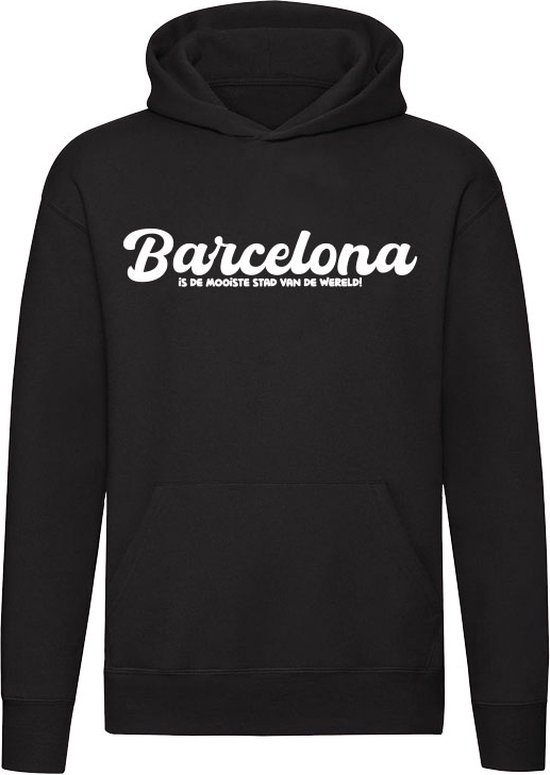 Barcelona est la plus belle ville du monde ! | Barcelone | Unisexe | Pull | Hoodie | Sweat | Capuche