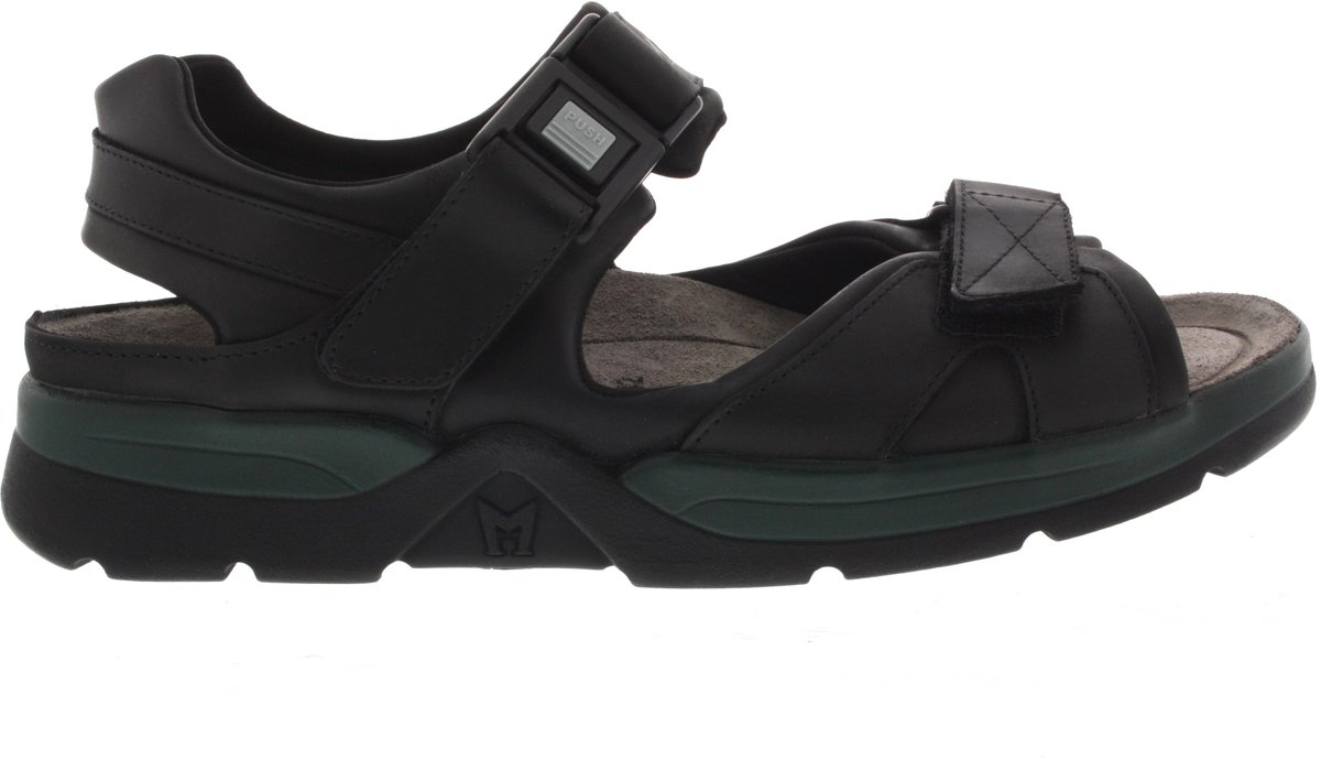 Heren Sandalen Mephisto Shark Fit 5700 Zwart