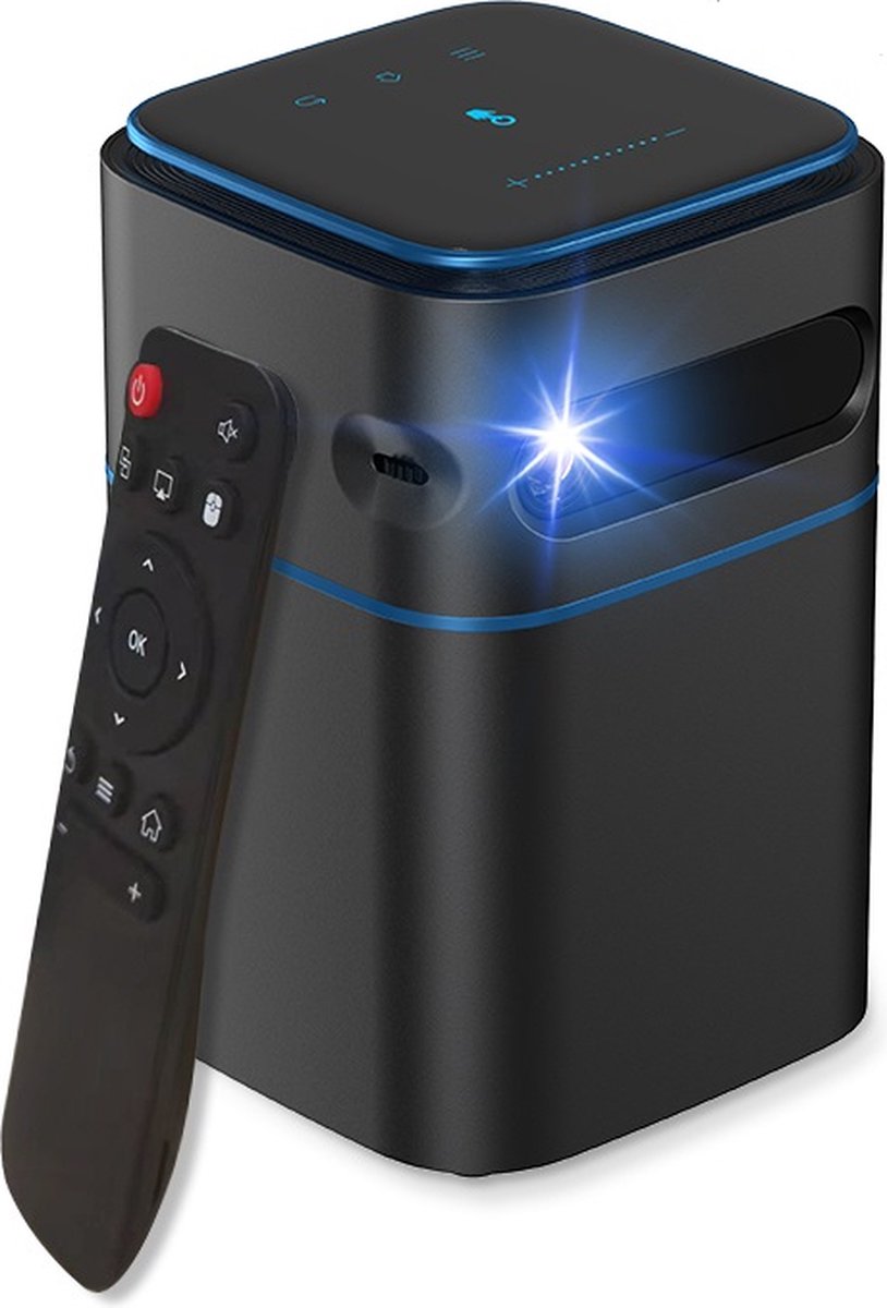 KROMS Smart mini beamer met afstandsbediening - Incl. GRATIS 100