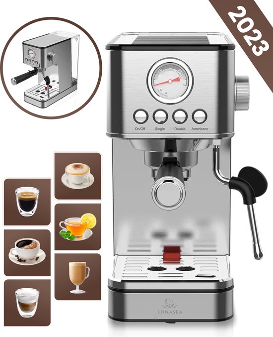 LunaSea's Pistonmachine - Koffiezetapparaat - Espressomachine - Koffiemachine...