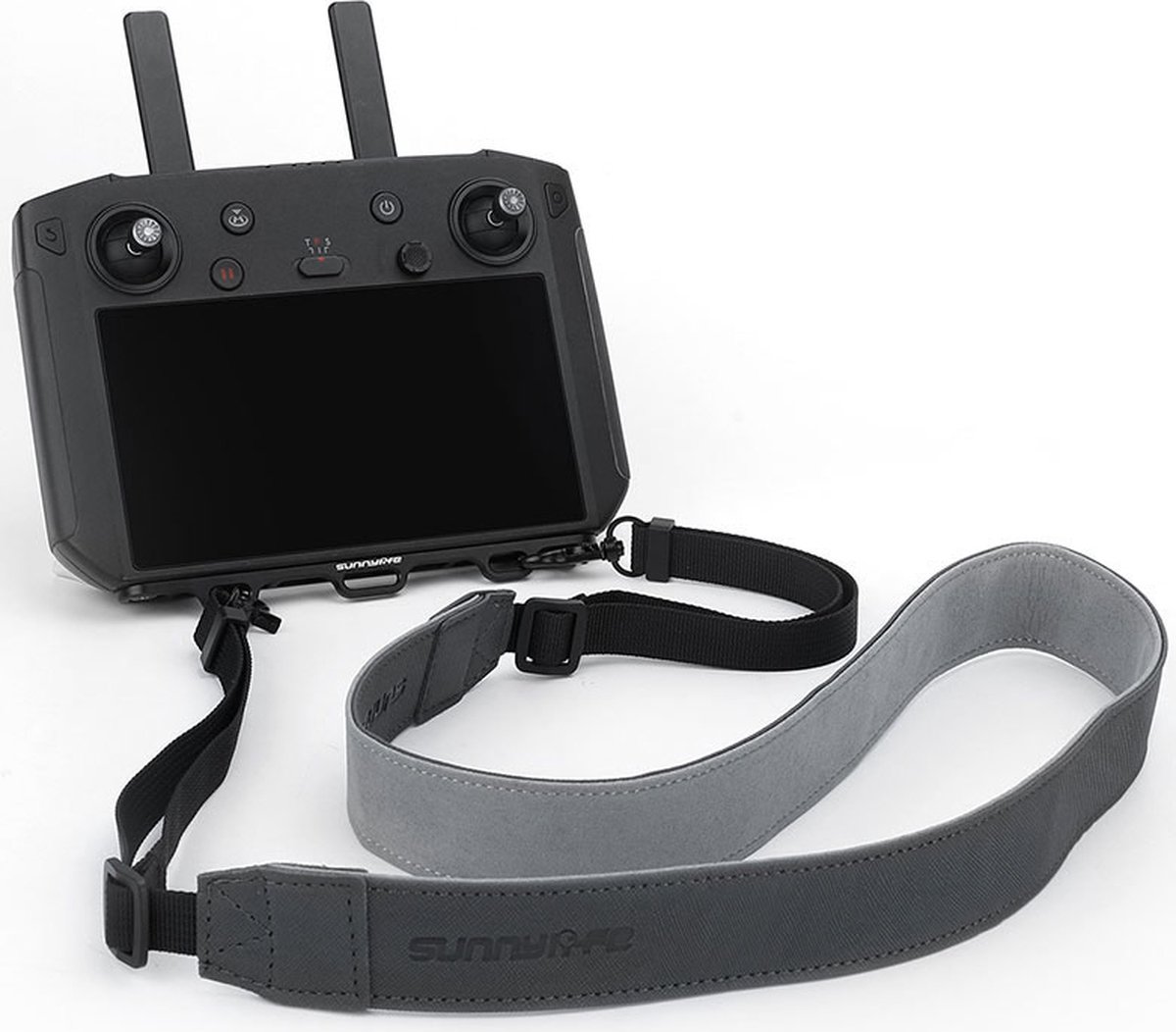 50CAL DJI RC Pro drone afstandsbediening bevestigingsbeugel met nekriem / schouderband (lanyard) voor optimaal comfort en veiligheid - hoge kwaliteit PU lederen band