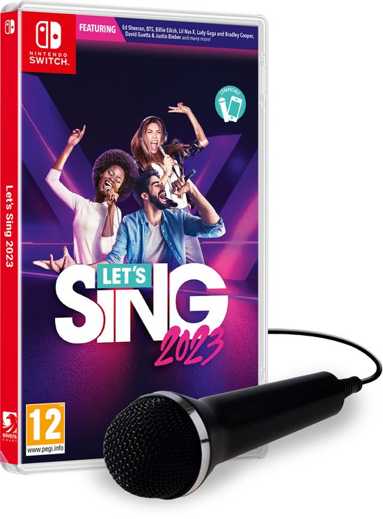 Let's Sing 2023 + 1 Microphone - Nintendo Switch | Games | bol