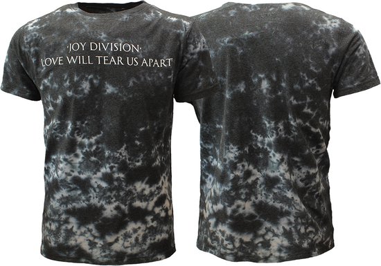 Joy Division Love Will Tear Us Apart Dip Dye T-Shirt - Officiële Merchandise