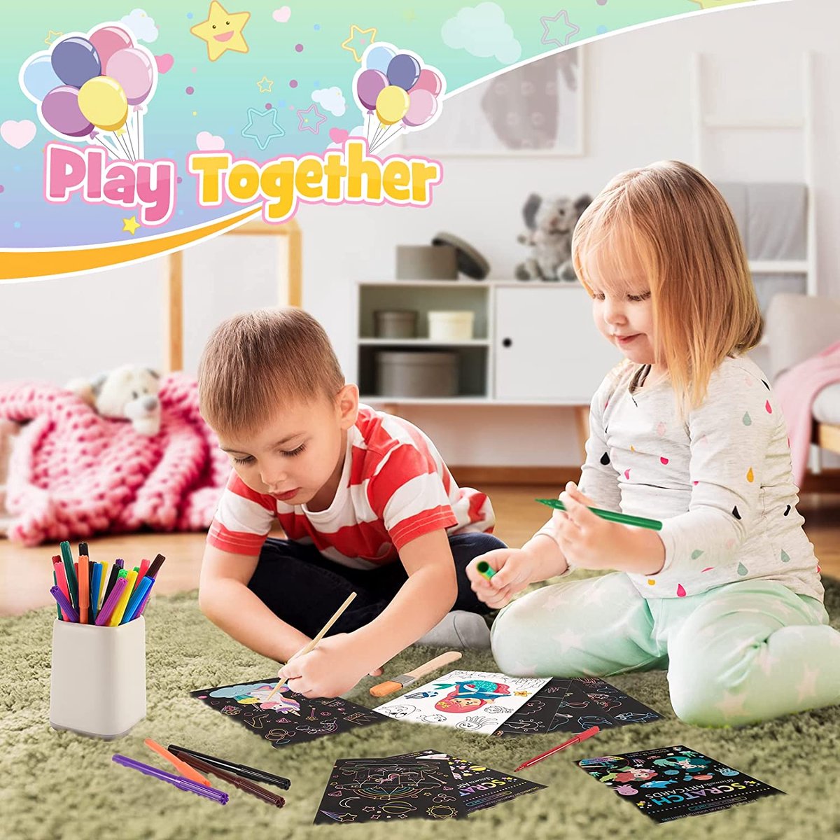 APLI Kids Magische Krasblok | Kids Made