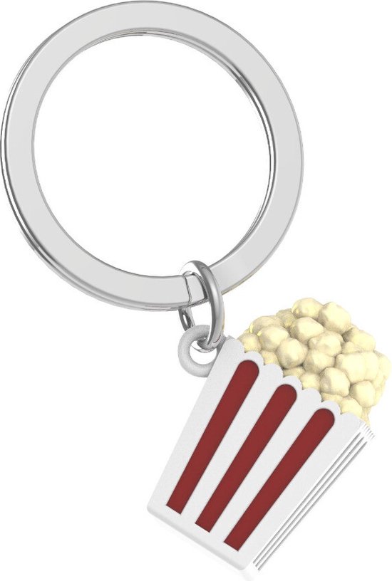 Metalmorphose sleutelhanger Popcorn