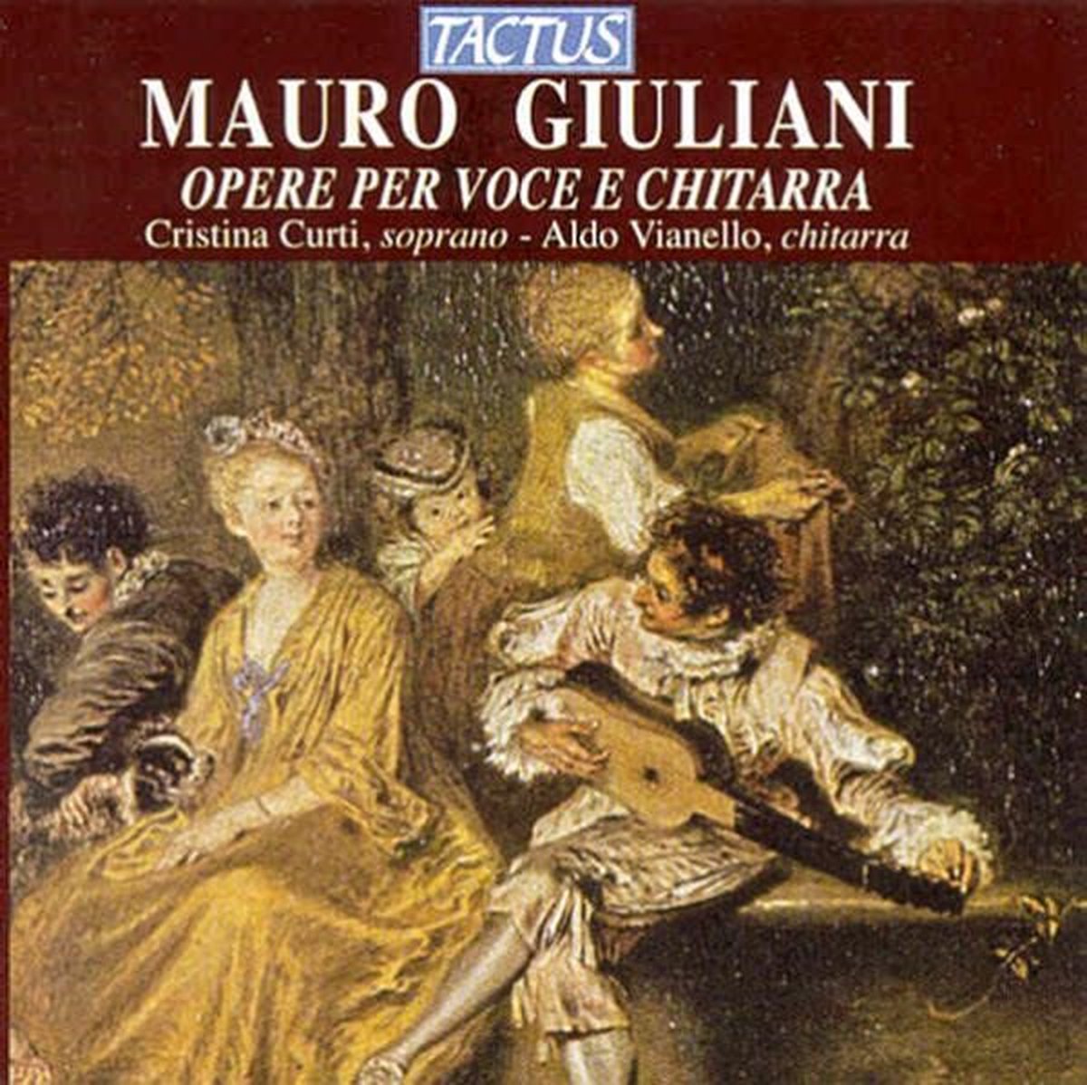 Cristina Curti & Aldo Vianello - Giuliani: Opere Per Voce E Chitarra (CD)