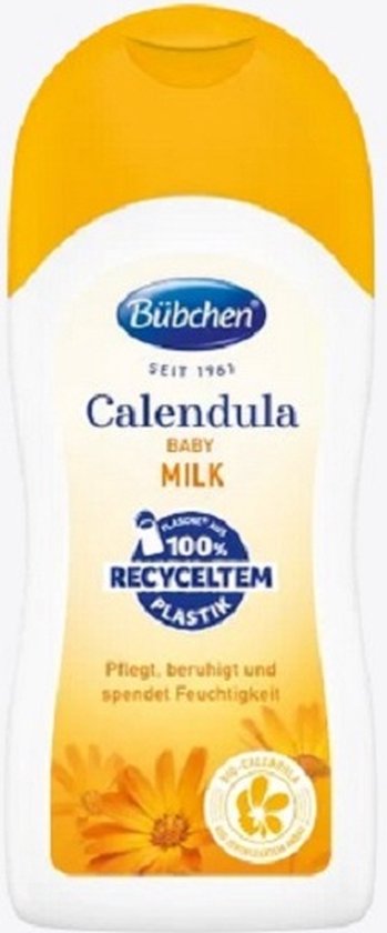 Baby melk Calendula 200 ml - Huidmelk - Calendula baby milk - Babybodymilk - Bübchen