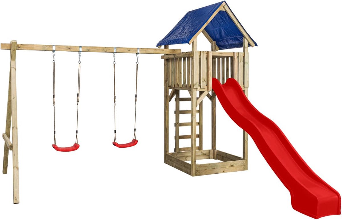 Swing King Jonas - Speeltoestel - Rood