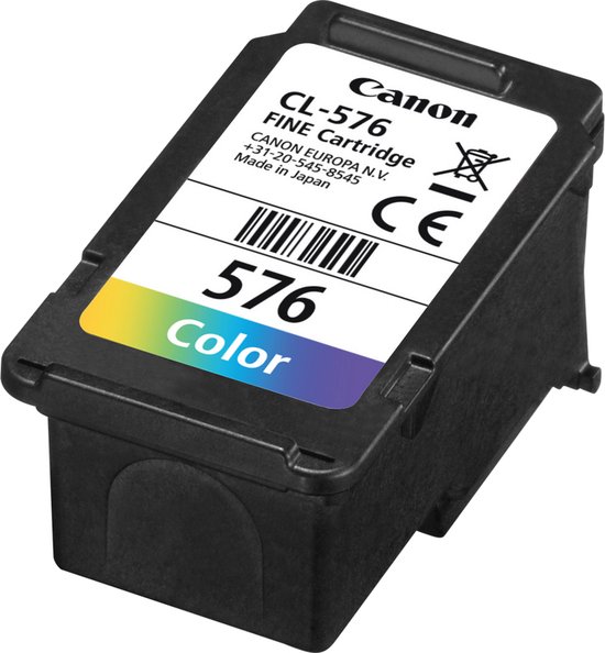 Canon CL-576 Inktcartridge 3-kleuren | bol