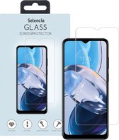 Selencia Screenprotector Geschikt voor Motorola Moto E22 Tempered Glass - Selencia Gehard Glas Screenprotector