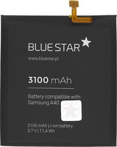 Vervangingsbatterij Geschikt voor Samsung Galaxy A40 3100 Li-Ion Blue Star – Zwart