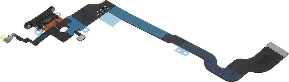 Avizar Nappe + Prise de Charge pour Geschikt voor Apple iPhone X - Connectique Lightning, Zwart