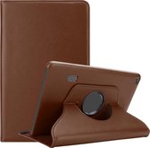Cadorabo Tablet Hoesje geschikt voor Huawei MediaPad T3 7 (7.0 inch) in PADDESTOEL BRUIN - Beschermhoes ZONDER auto Wake Up, met stand functie en elastische band sluiting Book Case Cover Etui