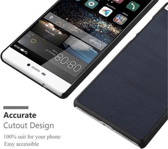 Cadorabo Custodia per Huawei P8 LITE in ROSSO MELA - Protezione in