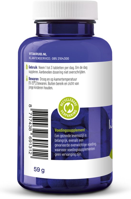 VitaKruid IJzer Bisglycinaat complex - 90 tabletten - Vitakruid