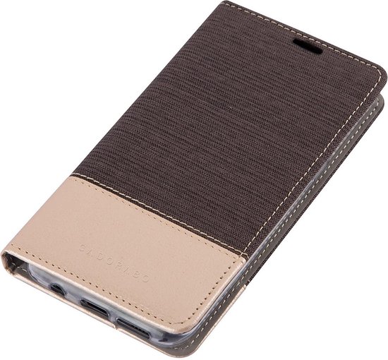 Coque Cadorabo pour Apple iPhone 13 PRO MAX en OR ANTHRACITE - Coque de protection avec fermeture magnétique