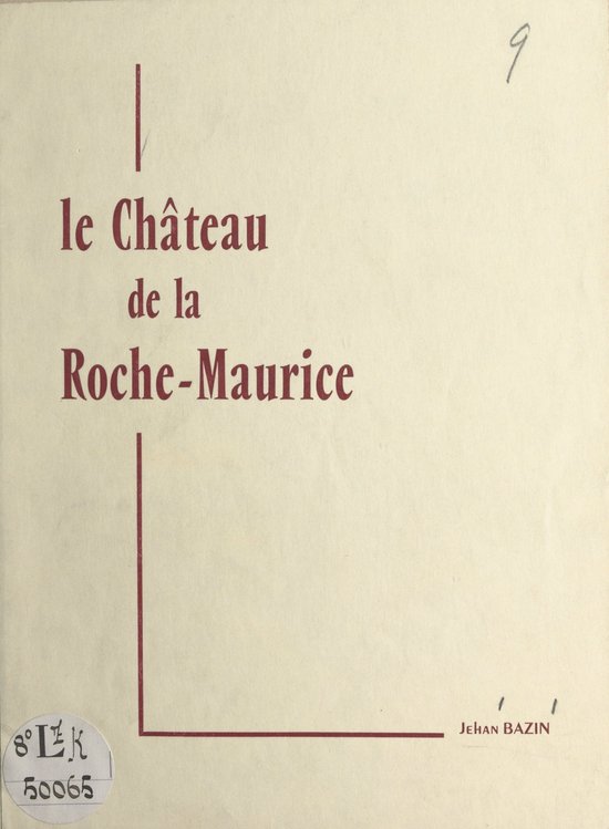Le château de la RocheMaurice (ebook), Jehan Bazin 9782307260462